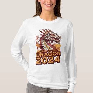 Year of the dragon 2024 Long Sleeve Women's T-Shirt