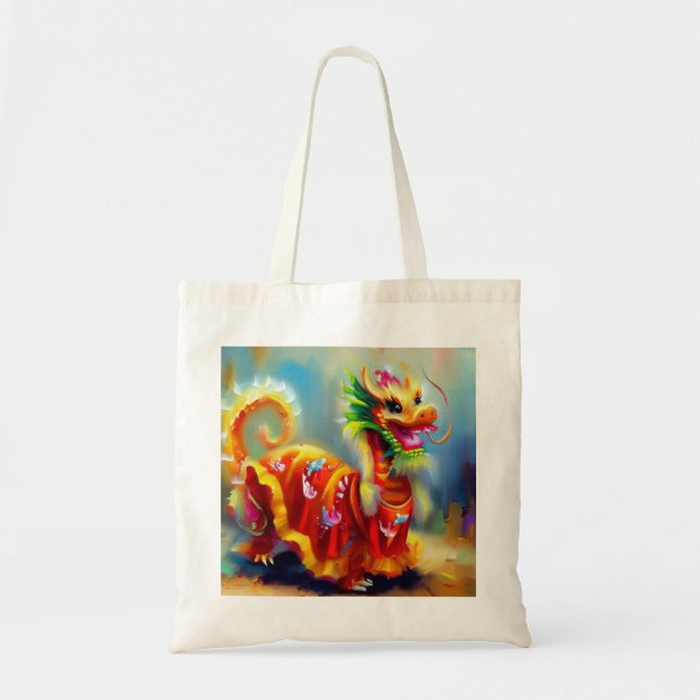 Year of the Dragon 8 Tote Bag (Front)