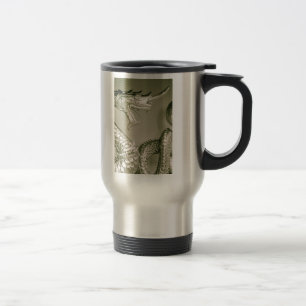 Year of the Dragon Artistic Thai Naga Travel Mug