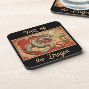 Year of the Dragon Beverage Coaster
