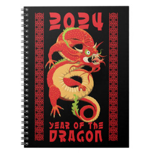 Year Of The Dragon - Chinese New Year 2024 Notebook