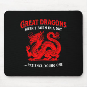 Year Of The Dragon - Chinese Zodiac Inspirational Mouse Pad