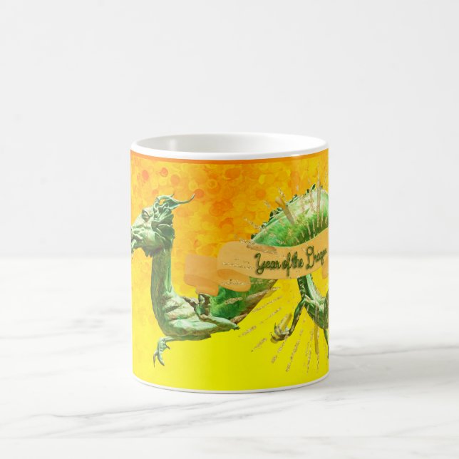 Year of the Dragon Coffee Mug (Center)