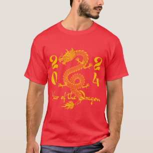Year of the Dragon Gold T-Shirt