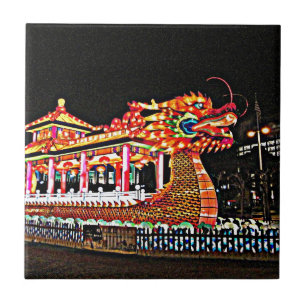 Year of the Dragon in San Francisco Tile