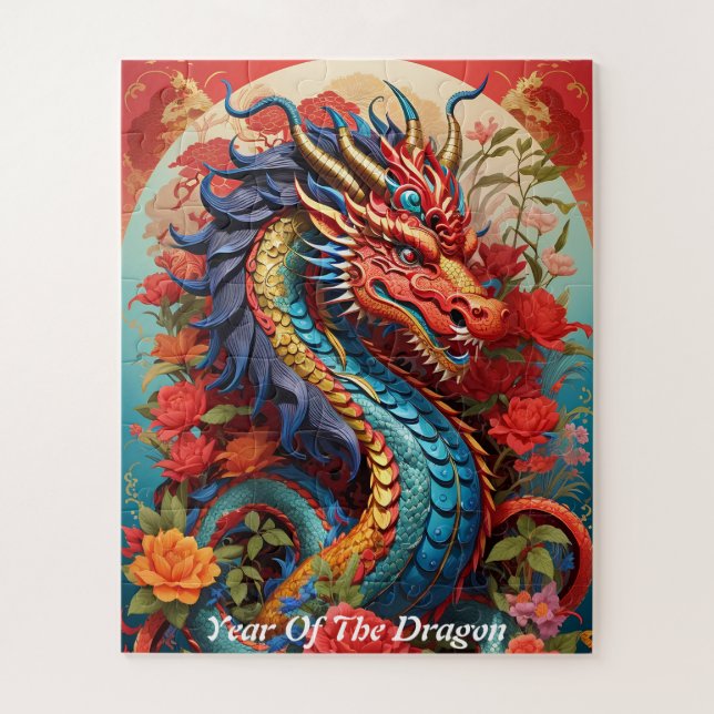 Year of the Dragon Jigsaw Puzzle (Vertical)