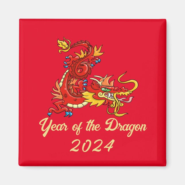 Year of the Dragon Magnet (Front)