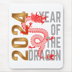 Year of the Dragon Year 2024 Chinese zodiac Mouse Pad