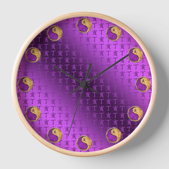 Year of the Fire Boar Clock (Front)