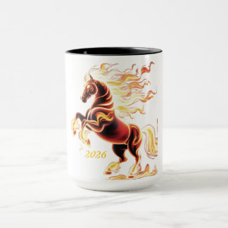 Year of the Fire Horse 2026 Mug
