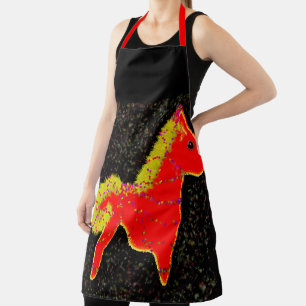 Year of the Fire Horse Chinese Lunar New Year Apron