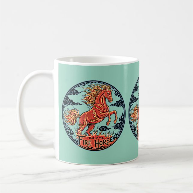 Year of the Fire Horse Mug (Gauche)