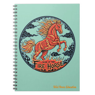 Year of the Fire Horse Notebook 2