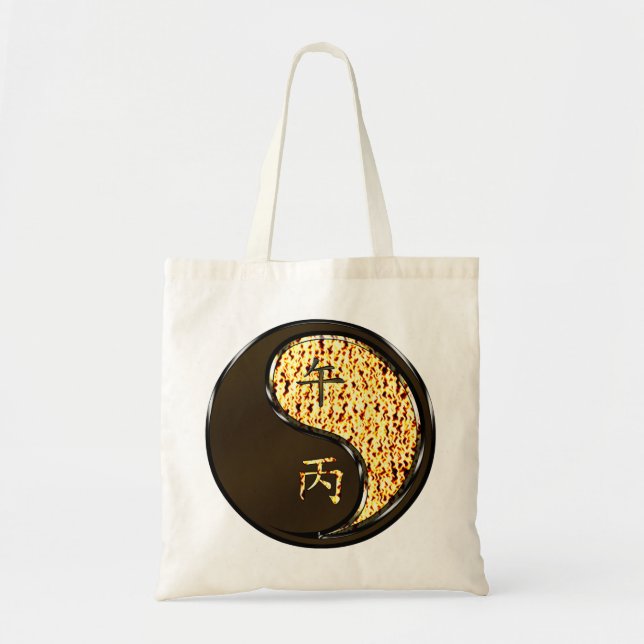 Year of the Fire Horse Tote Bag (Front)