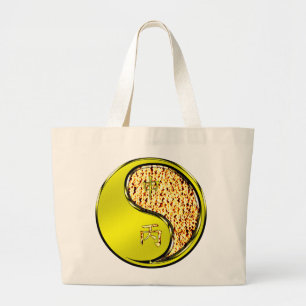 Year of the Fire Monkey Large Tote Bag