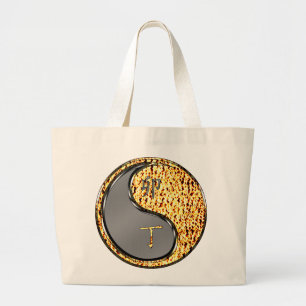 Year of the Fire Rabbit Large Tote Bag