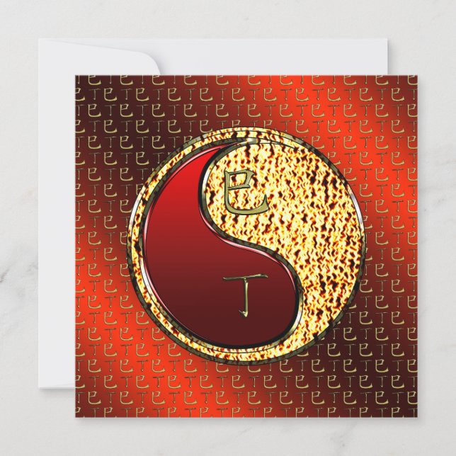 Year of the Fire Snake Card (Front)