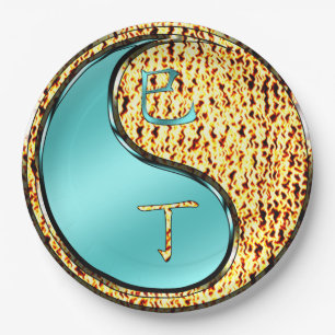 Year of the Fire Snake Paper Plate