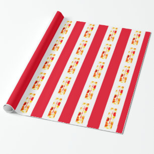 year of the goat 2015 (bokeh) wrapping paper