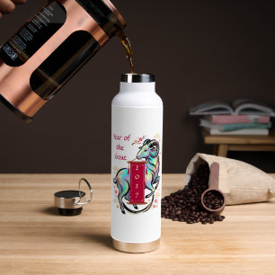 Year of the Goat 2027 Water Bottle