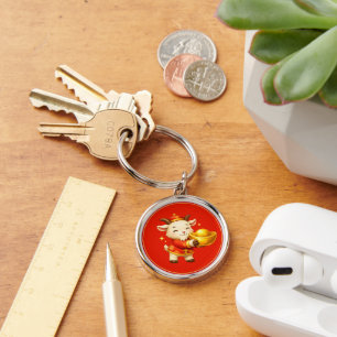 Year of the goat keychain
