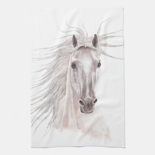 Year of the Horse 2014 Kitchen Towel (Vertical)