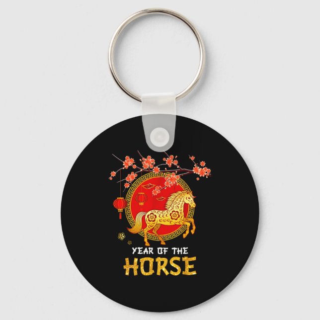 Year Of The Horse 2026 _2  Keychain (Front)