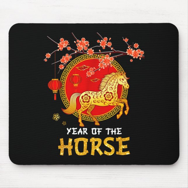 Year Of The Horse 2026 _2  Mouse Pad (Front)
