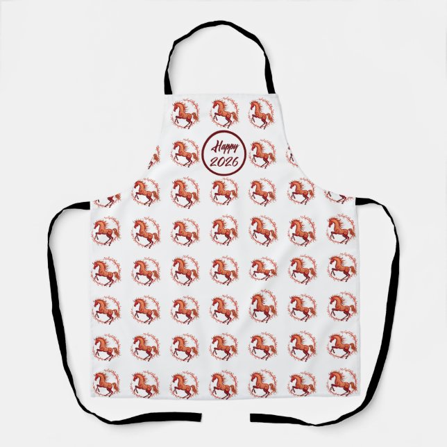 Year of the Horse 2026 Apron (Front)