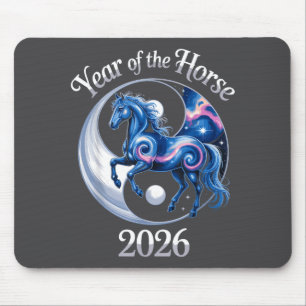 Year Of The Horse 2026 Chinese New Year For Men Wo Mouse Pad