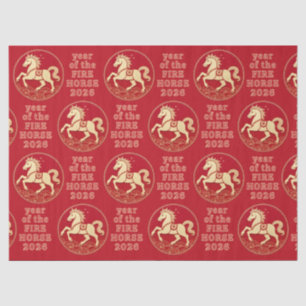 Year of the Horse 2026 Chinese New Year  Tissue Paper