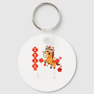 Year Of The Horse 2026 Cute Kawaii Chinese New Yea Keychain