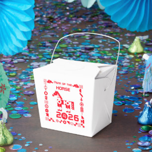 Year of the Horse 2026 Favor Box