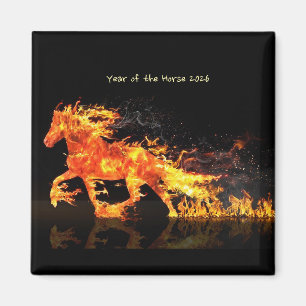 Year of the Horse 2026 (Fire Horse) Magnet