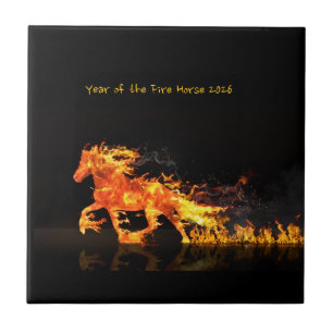 Year of the Horse 2026 ( Fire Horse) Tile