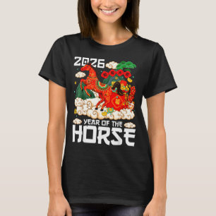Year Of The Horse 2026 Happy Chinese Lunar New Yea T-Shirt