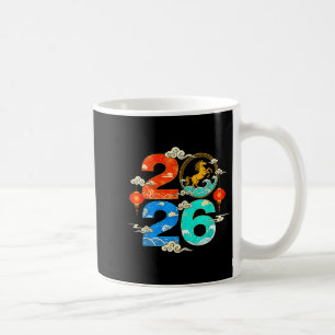 Year Of The Horse 2026 Happy Chinese New Year 2026 Coffee Mug