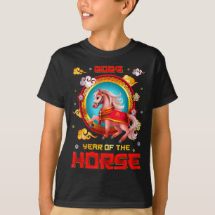 Year Of The Horse 2026 Happy Chinese New Year 2026 T-Shirt