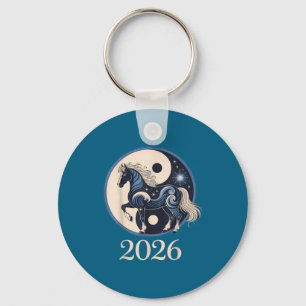 Year Of The Horse 2026 Keychain