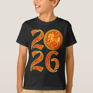 Year Of The Horse 2026 Lunar New Year Chinese New T-Shirt