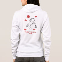 Year of the Horse 2026 with Chinese word horse