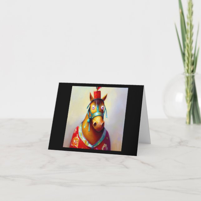 Year of the Horse 4 Card (Front)