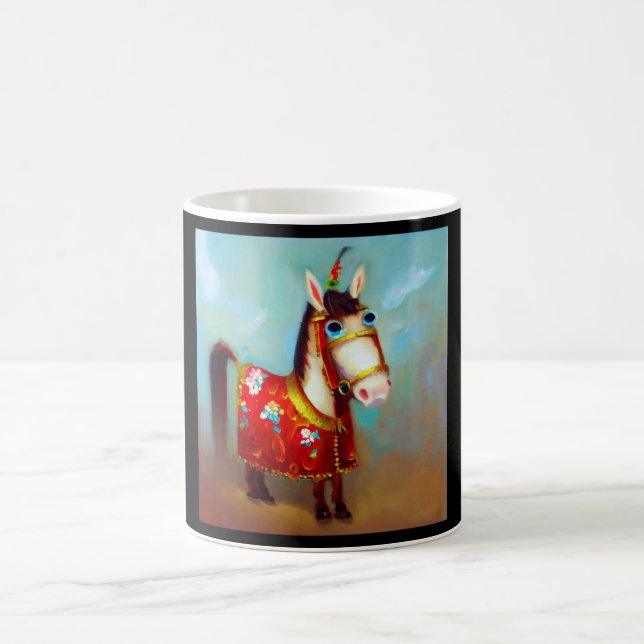 Year of the Horse 8 Coffee Mug (Center)