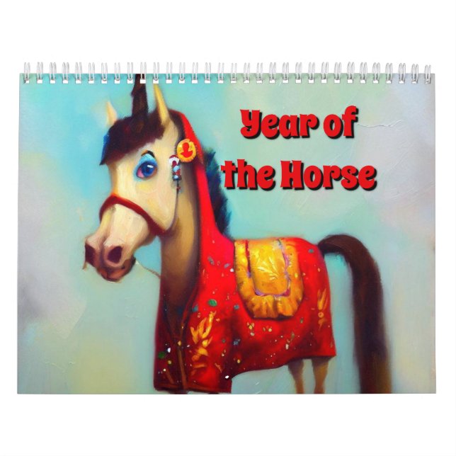 Year of the Horse Calendar (Cover)