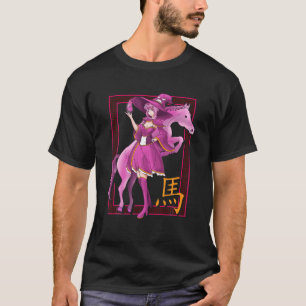 Year of The Horse Chinese Zodiac Witch Halloween A T-Shirt