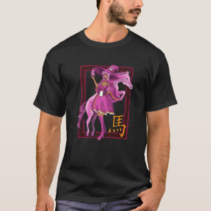 Year of The Horse Chinese Zodiac Witch Halloween B T-Shirt