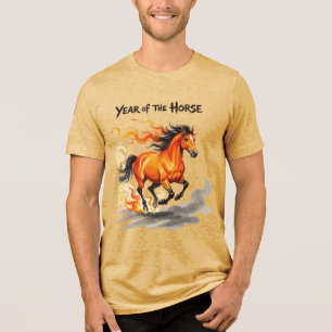 Year of The Horse Tri-Blend Shirt