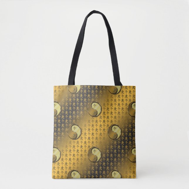 Year of the Metal Horse Tote Bag (Front)