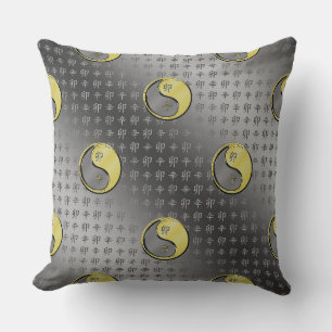 Year of the Metal Rabbit Throw Pillow