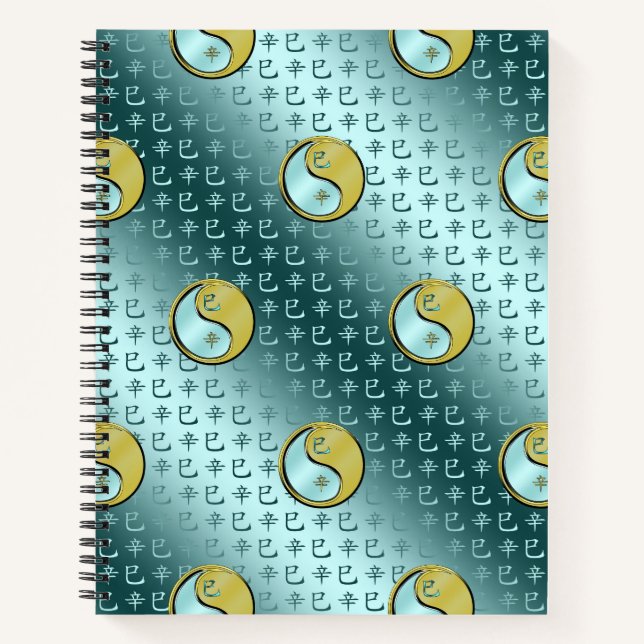 Year of the Metal Snake Notebook (Front)